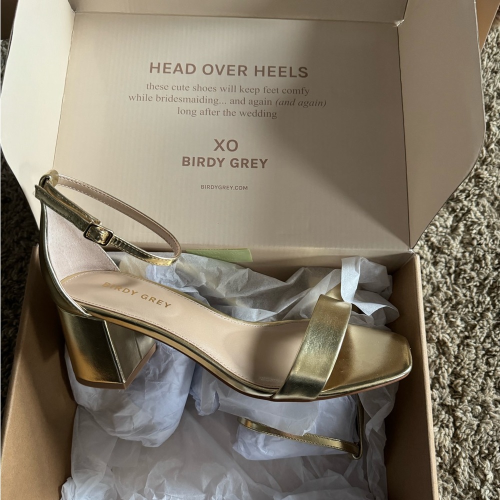 Gold Heels.